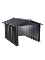 Garáž pre robotickú kosačku, pozinkovaná oceľ, 98x89x63 cm