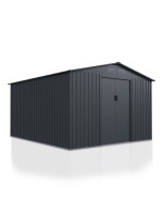 Kovový záhradný domček s posuvnými dverami 282 x 314 x 190 c