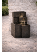 STILISTA záhradná fontána, 48 x 42 x 76 cm, vodné schodíky