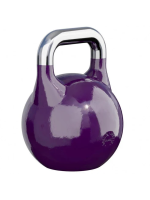 Gorilla Sports Súťažný kettlebell, fialový, 20 kg