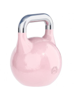 Gorilla Sports Súťažný kettlebell, ružový, 8 kg