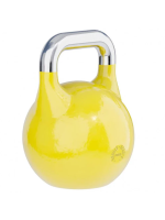 Súťažný kettlebell 16 kg žltý – oceľ, štandardná veľkosť