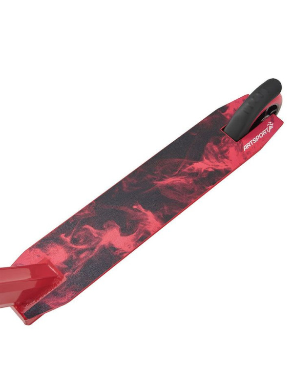 Detský freestyle kolobežka, červená/čierna