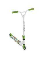Detský freestyle kolobežka, biela/zelená