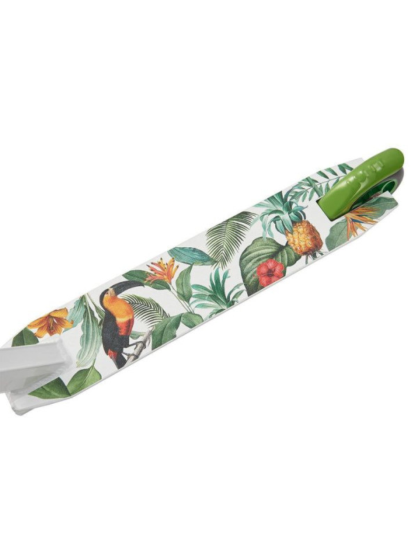 Detský freestyle kolobežka, biela/zelená