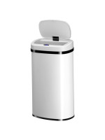 Automatický bezdotykový odpadkový kôš 60 l – biely