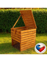 Drevený kompostér 800 l – česká výroba z masívneho dreva