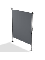 Vertikálna markíza na balkón 150 x 228–316 cm, ochrana UV