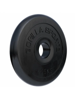 Gorilla Sports Činkový kotúč 1,25 kg, liatinový, pogumovaný