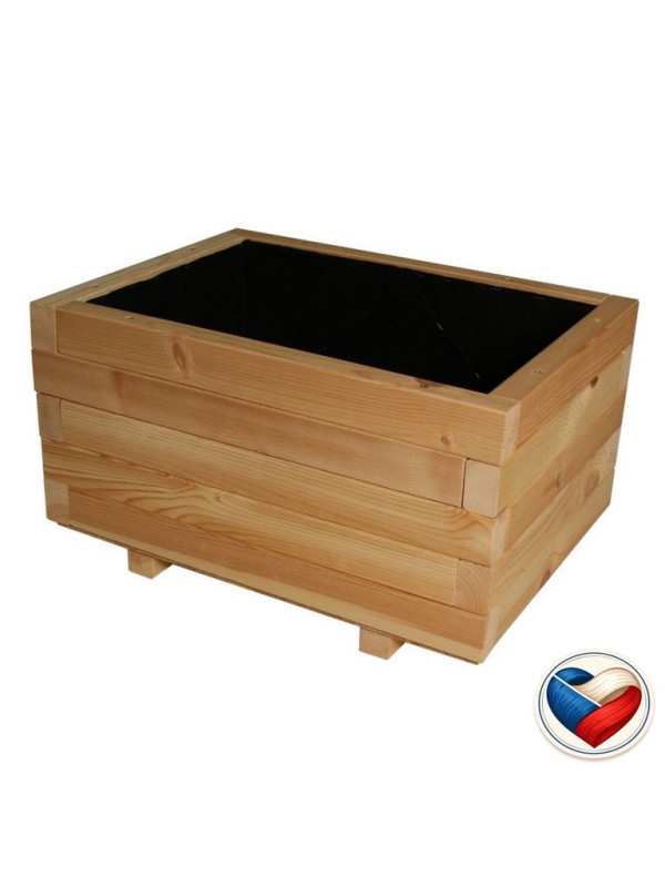 Drevený kvetináč Grande Flor - 62 x 46 x 35 cm