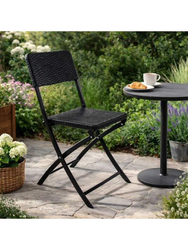 Skladacia stolička na záhradu 80 x 40 cm