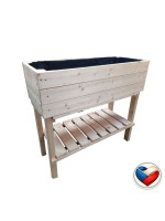 Vyvýšený záhon na nohách 98,5×41×87 cm bez úpravy