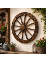 Dekoratívne drevené koleso