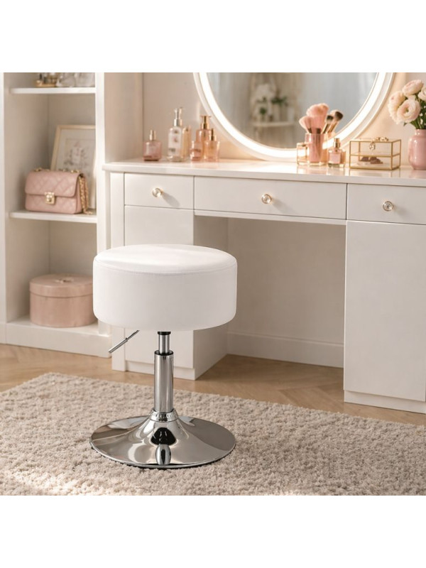 Toaletná stolička Tonia, biela