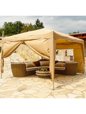 Záhradný stan s nožnicovým konštrukciou INSTENT BASIC 3x3 m