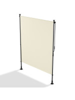 Zvislá markíza na balkón 150x228-316 cm, UV ochrana, béžová