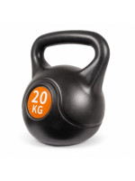 Kettlebell 20 kg plastový s cementovou výplňou