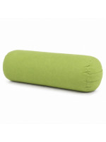Bolster na jogu valec, zelený, 60 × 20 cm