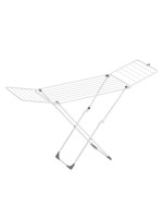 Skladací oceľový sušiak na bielizeň 50 x 182 x 102,5 cm, bie