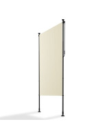Zvislá markíza na balkón 120x228-316 cm, UV ochrana, béžová