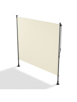Zvislá markíza na balkón 200x228-316 cm, UV ochrana, béžová