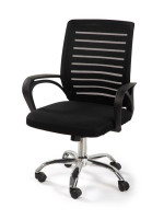 Ergonomická kancelárska stolička čierna, sieťovina