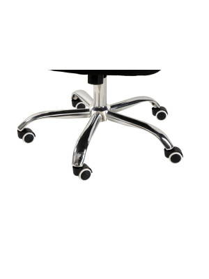 Kancelárska stolička čierna, ergonomická, sieťovaná, nastavi