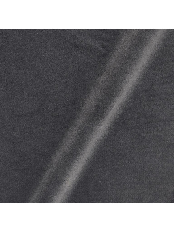 Zamatová posteľ s úložným priestorom, 190x87x214 cm, sivá