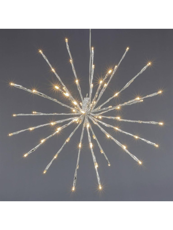 Vianočné osvetlenie - meteorický dážď, teple biely, 80 LED