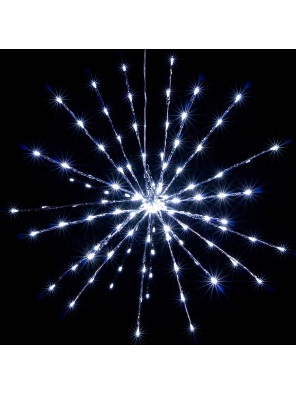 NEXOS osvetlenie - meteorický dážď,120 LED, studená biela