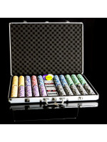 Poker set 1 000 ks žetónov OCEAN v hodnote 5 - 1000