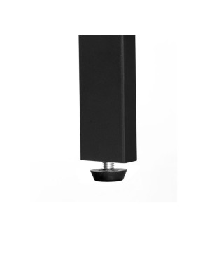 Rustikálny TV stolík s kovovým rámom 110x40x50 cm, hnedý